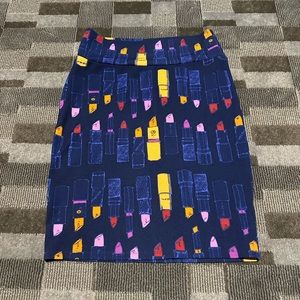 LuLaRoe Cassie skirt size L